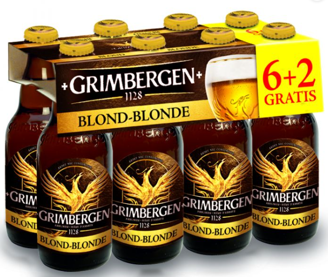 Grimbergen Blond (6+2 gratis)