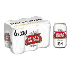 Stella Artois blik